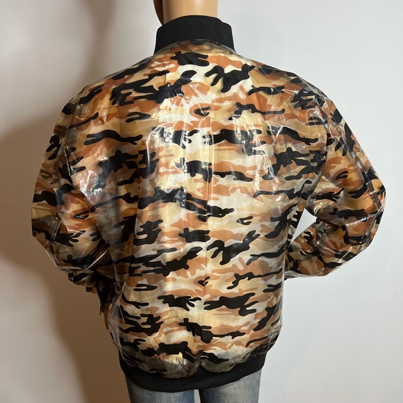 Women’s Zara Camo Raincoat - Picture 2 of 2